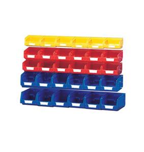 30 Piece Plastic Bin Kit Bott Plastic Containers | Open Fronted Containers | Small Parts Containers 13031106.** 